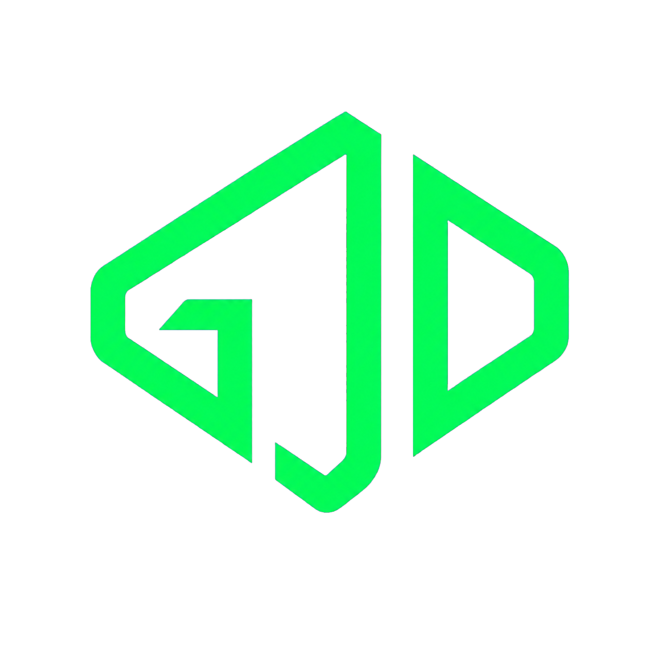 GJD monogram, the GOJO.DEV identity mark